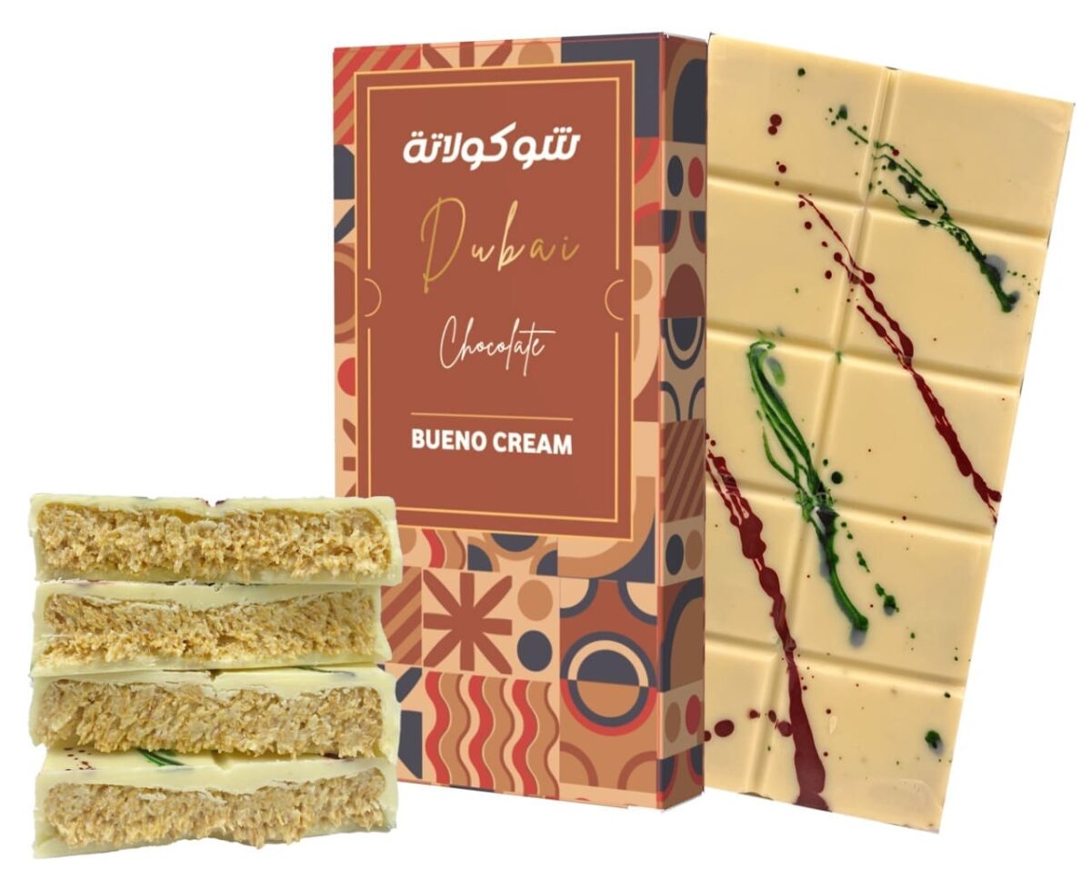 Bueno White – Dubai Chocolate 200g