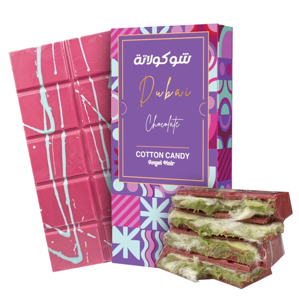 Dubai Chocolate – Cotton Candy Angel Hair 200g